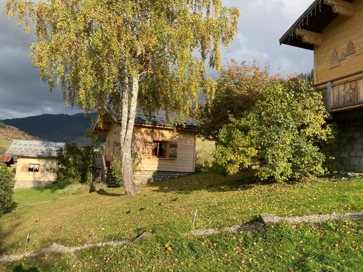 Chalets Savoie Les Chalets D'Heidi Notre-Dame-de-Bellecombe Exterior foto