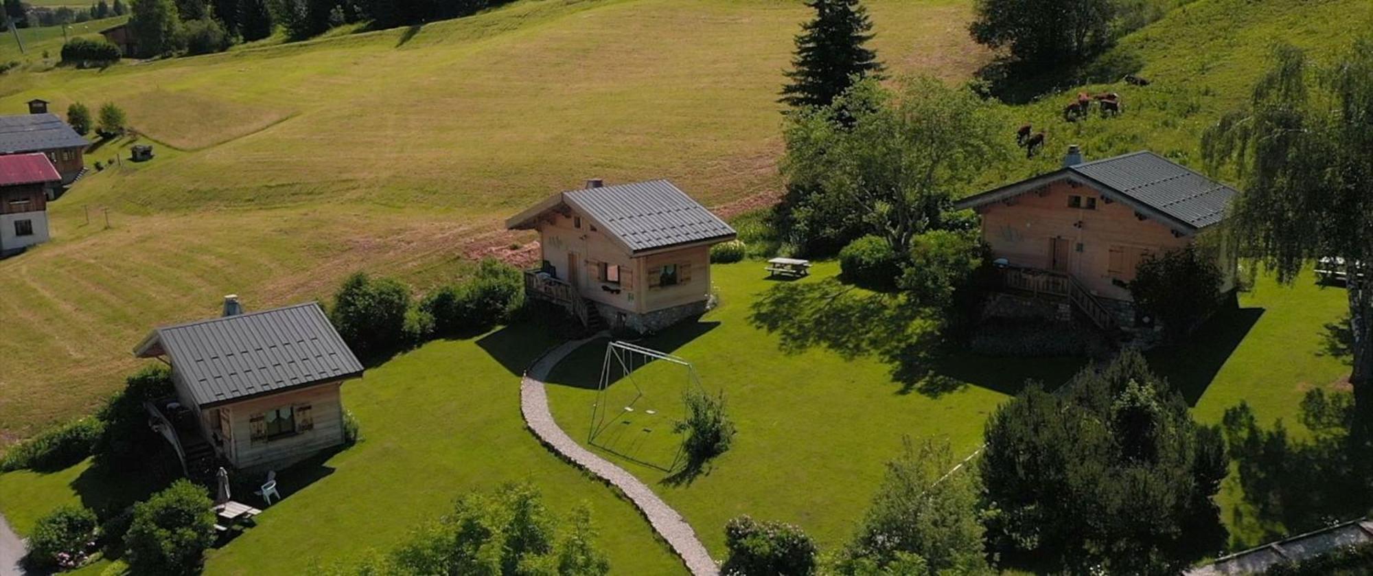 Chalets Savoie Les Chalets D'Heidi Notre-Dame-de-Bellecombe Exterior foto
