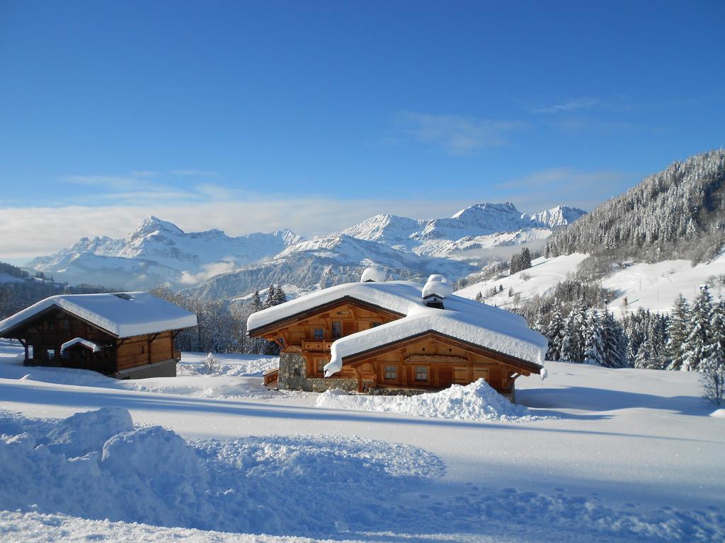 Chalets Savoie Les Chalets D'Heidi Notre-Dame-de-Bellecombe Exterior foto