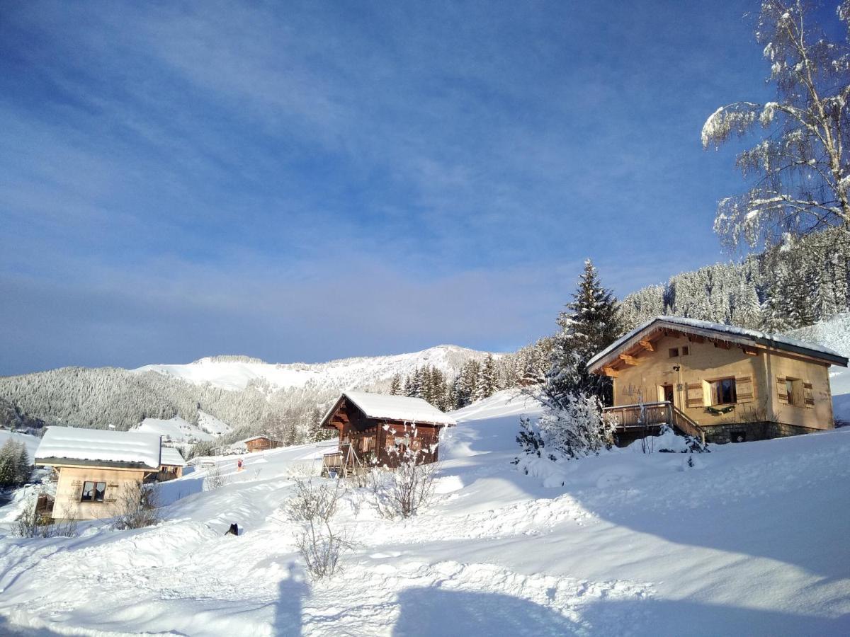 Chalets Savoie Les Chalets D'Heidi Notre-Dame-de-Bellecombe Exterior foto